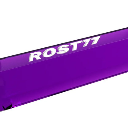 CUESOUL ROST 77 Integrated Dart Shaft & Flight - Big Wing Shape - Long - Transparent Purple