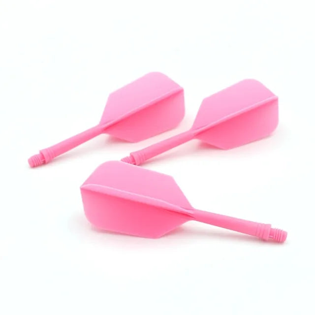 CUESOUL ROST AK5 Integrated Dart Shaft & Flight - Slim Shape - Medium - Pink