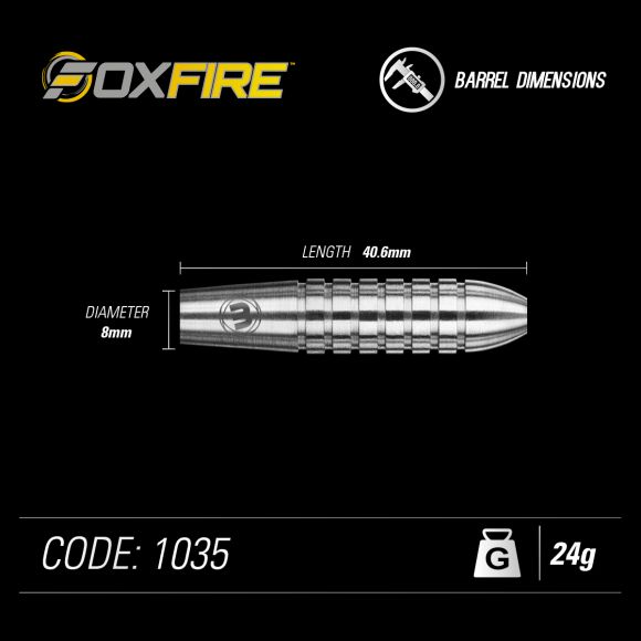 Foxfire 24 gram 80% Tungsten alloy