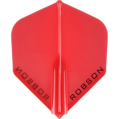 Robson Plus Dart Flights - Standard Red