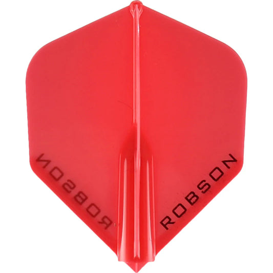 Robson Plus Dart Flights - Standard Red