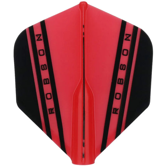 Robson Plus V Dart Flights - Standard Red