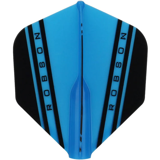 Robson Plus V Dart Flights - Standard Blue