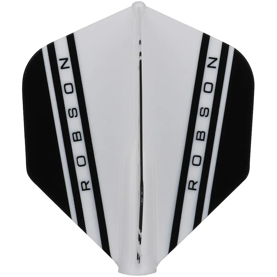 Robson Plus V Dart Flights - Standard White