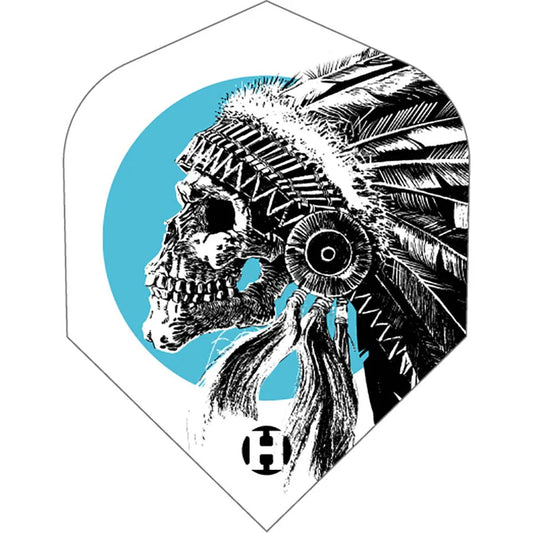 Harrows Prime Indian Skull Standard Dart Flights