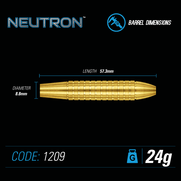 Neutron 24 gram Brass