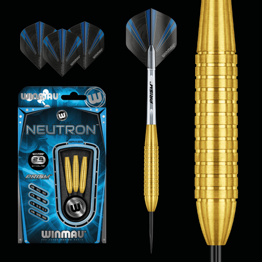 Winmau Neutron 24 gram Brass Steel Tip Darts