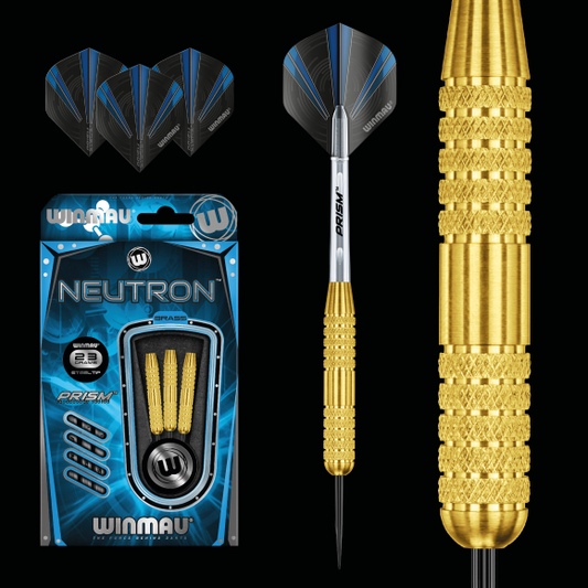 Winmau Neutron 23 gram Brass Steel Tip Darts