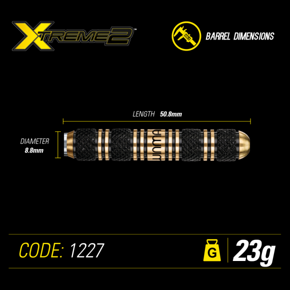 Xtreme2 - 23 gram Brass