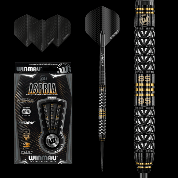 Aspria 22 gram 95%/85% Tungsten alloy Dual Core technology