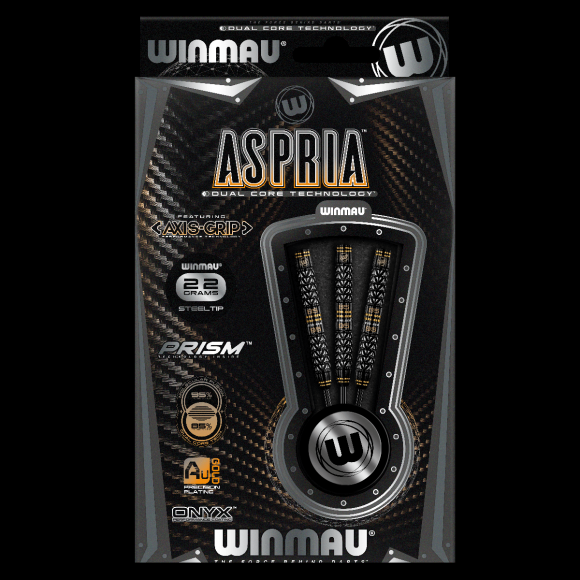 Aspria 22 gram 95%/85% Tungsten alloy Dual Core technology