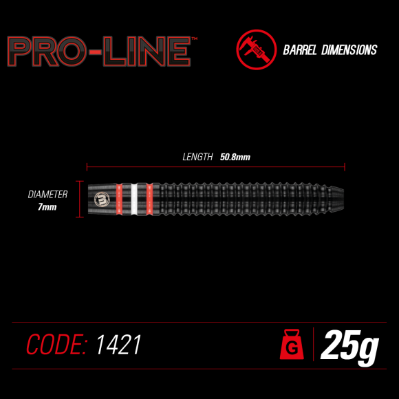 Pro-Line 25 gram 90% Tungsten alloy