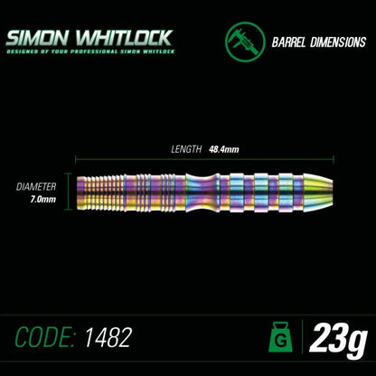 Simon Whitlock World Cup S.E. 23 gram 90% Tungsten alloy