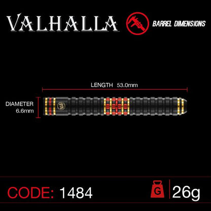 Valhalla 26 gram 95%/85% Tungsten alloy Dual Core technology