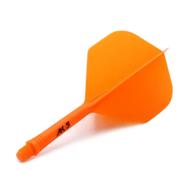 CUESOUL ROST AK5 Integrated Dart Shaft & Flight - Standard Shape - Long - Orange