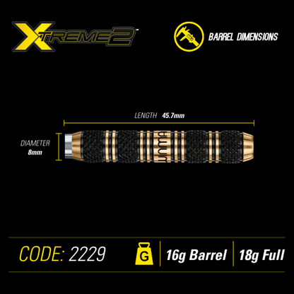 Xtreme2 - 18 gram Brass SOFT TIP