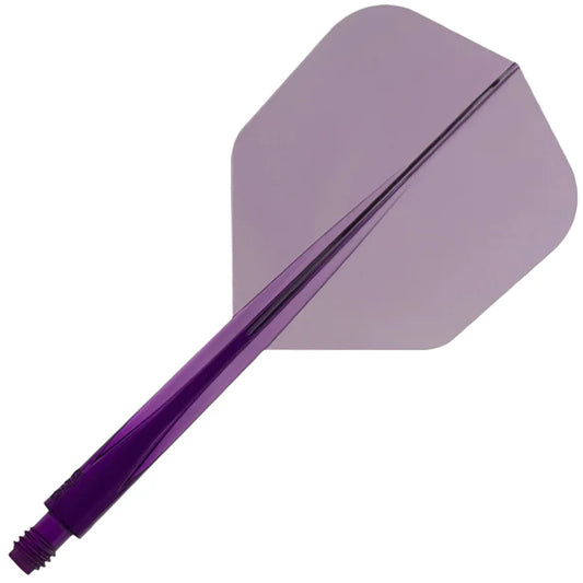 Condor Axe Flight System - Shape - Clear Purple - Long