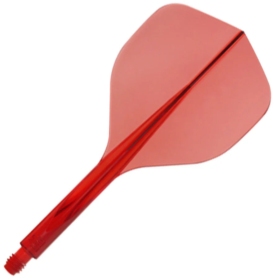 Condor Axe 120 Flight System - STANDARD - LONG - CLEAR RED