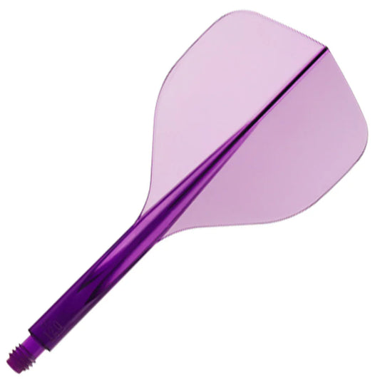 Condor Axe 120 Flight System - STANDARD - SHORT - CLEAR PURPLE