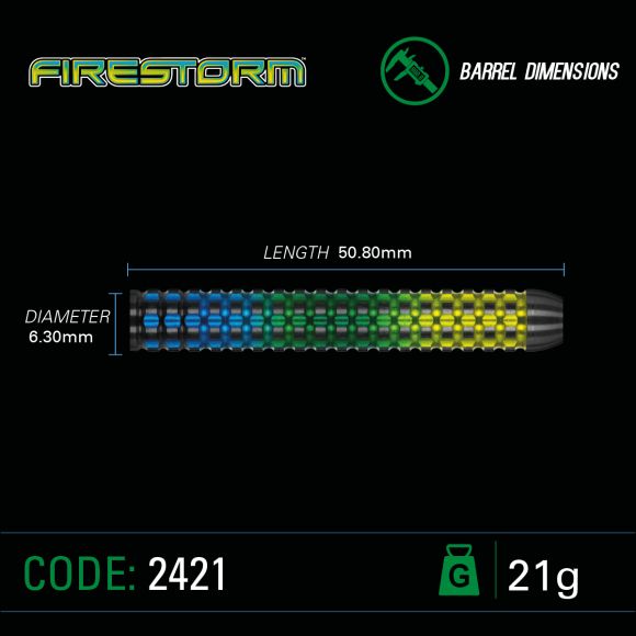 Firestorm 21 gram 90% Tungsten alloy