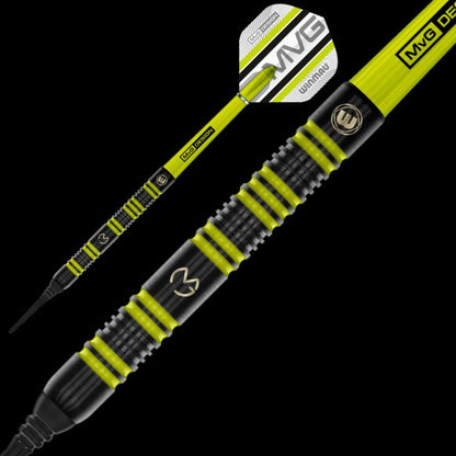 MvG Michael Van Gerwen 85% Pro Series 18 gram barrel/20 gram full 85% Tungsten alloy Soft Tip