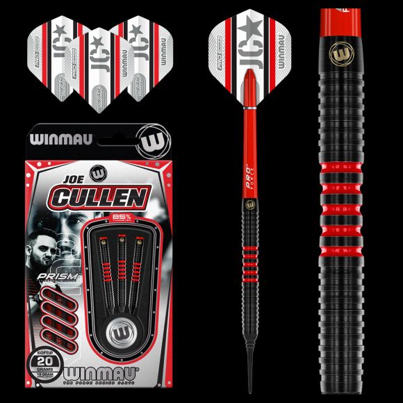 Winmau Joe Cullen 20 gram 85% Tungsten alloy SOFT TIP