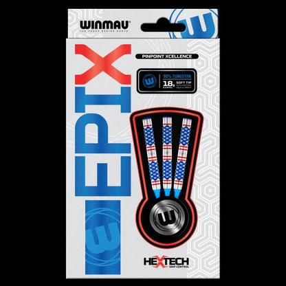 Winmau EPIX 20 gram SOFT TIP Dart Set 90% Tungsten Alloy