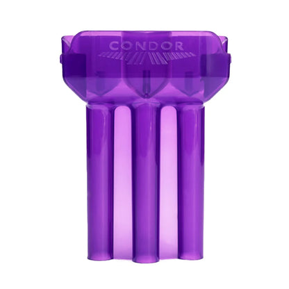 Condor Box Dual Dart Case - Clear Purple