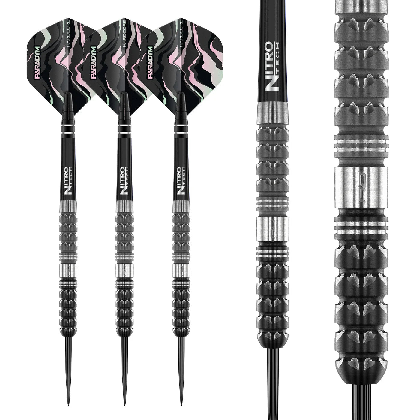 Red Dragon Paradym Parallel Steel Tip Darts - 23gm