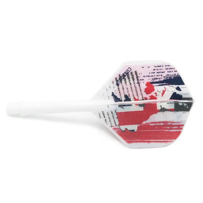 CUESOUL ROST AK5 Integrated Dart Shaft & Flight - Standard Shape - Medium - UK Flag