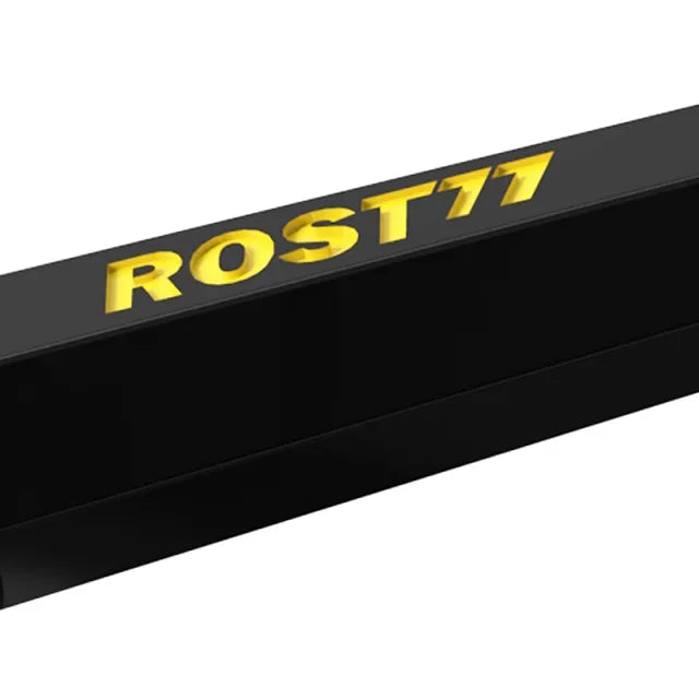 CUESOUL ROST 77 Integrated Dart Shaft & Flight - Big Wing Shape - Long - Black