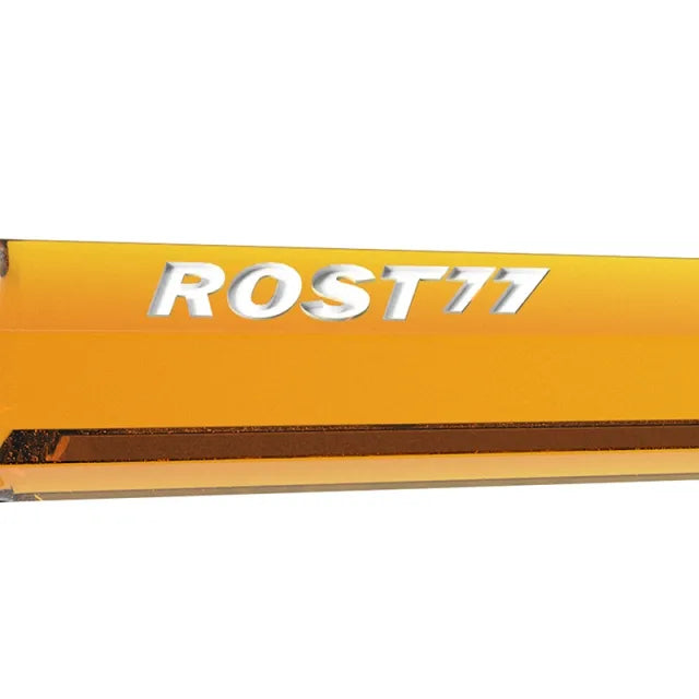 CUESOUL ROST 77 Integrated Dart Shaft & Flight - Big Wing Shape - Long - Transparent Orange