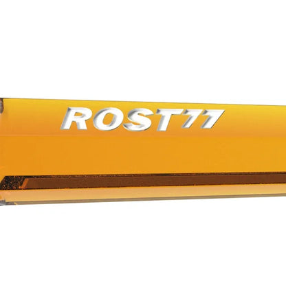 CUESOUL ROST 77 Integrated Dart Shaft & Flight - Big Wing Shape - Long - Transparent Orange