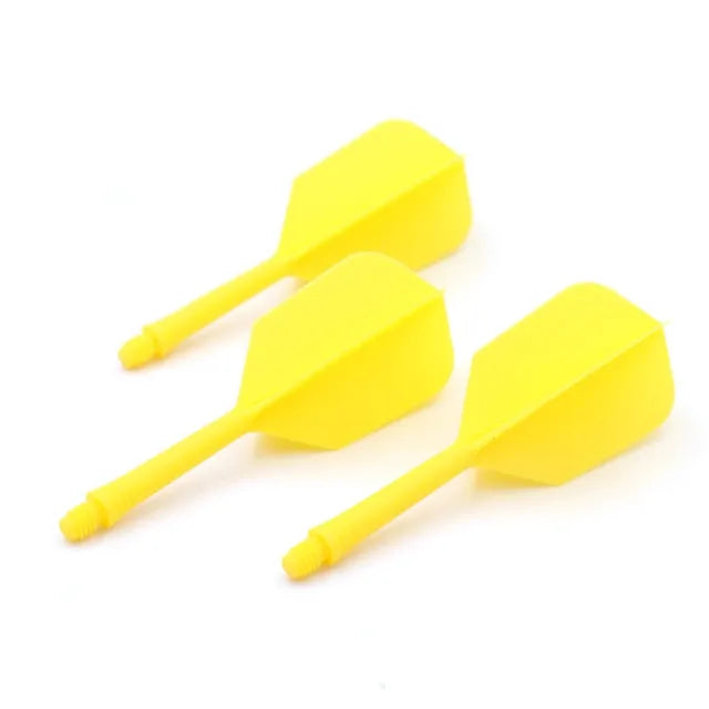 CUESOUL ROST AK5 Integrated Dart Shaft & Flight - Slim Shape - Medium - Yellow