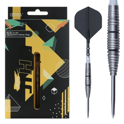 CUESOUL JIHO S8 21 gram 90% Tungsten Steel Tip Dart Set w/ ROST T19 Flight