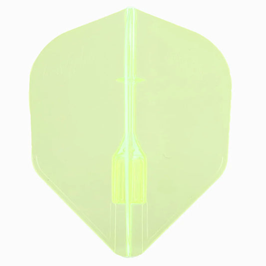 L-Style EZ Fantom Dart Flights - L3 Shape Neon Yellow