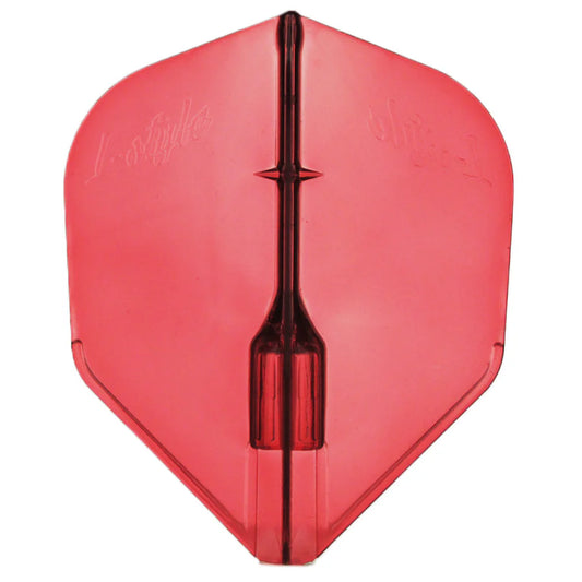 L-Style EZ Fantom Dart Flights - L3 Shape Red