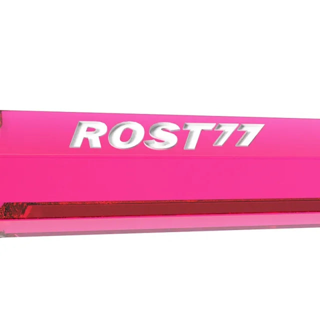 CUESOUL ROST 77 Integrated Dart Shaft & Flight - Big Wing Shape - Short - Transparent Pink