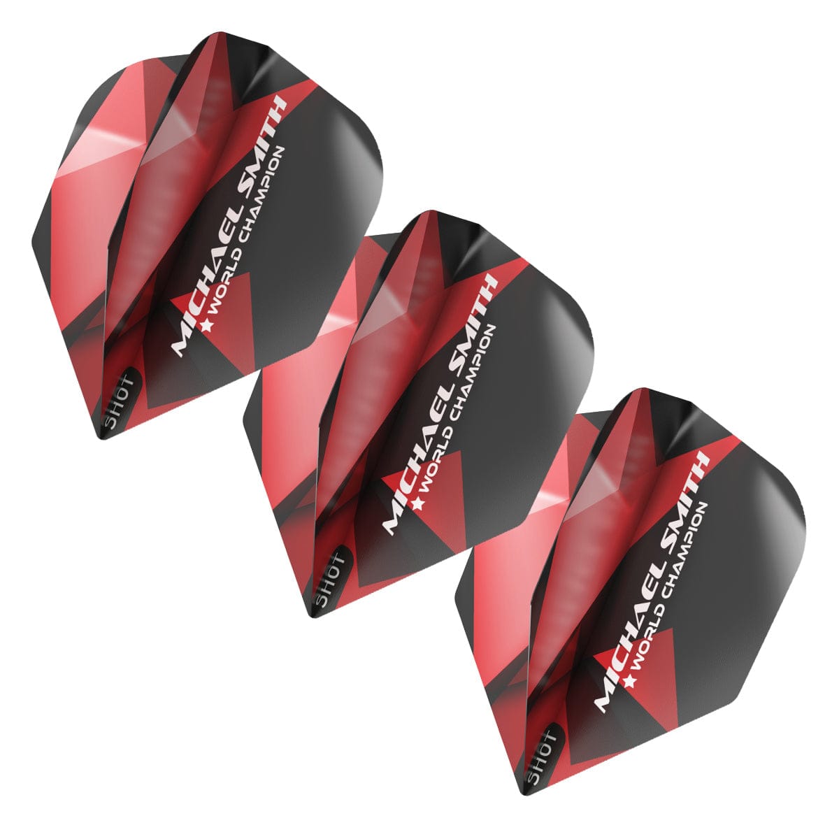 Shot Michael Smith Achieve Dart Flight Set-Small Standard