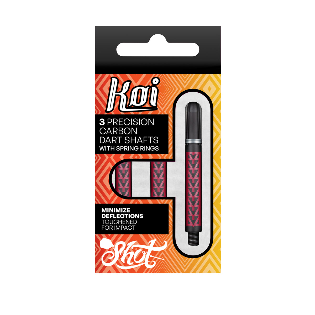 Shot Koi Carbon Shaft- Pakati Red-Medium