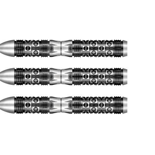 Shot Viking Wolf Steel Tip Dart Set-90% Tungsten Barrels-24gm