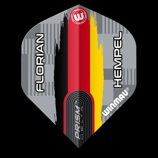 Winmau Specialist Players Prism Delta Florian Hempel Grey Flag Extra Thick
