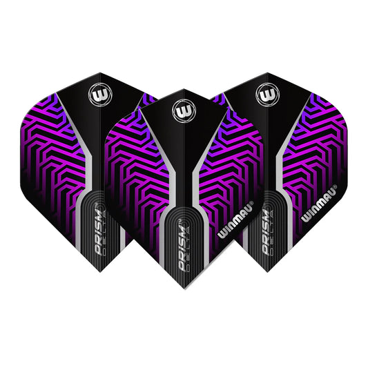 Winmau Prism Delta Kairos Purple Extra Thick Flights