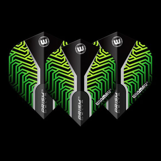 Winmau Prism Delta Kairos Green Extra Thick Flights