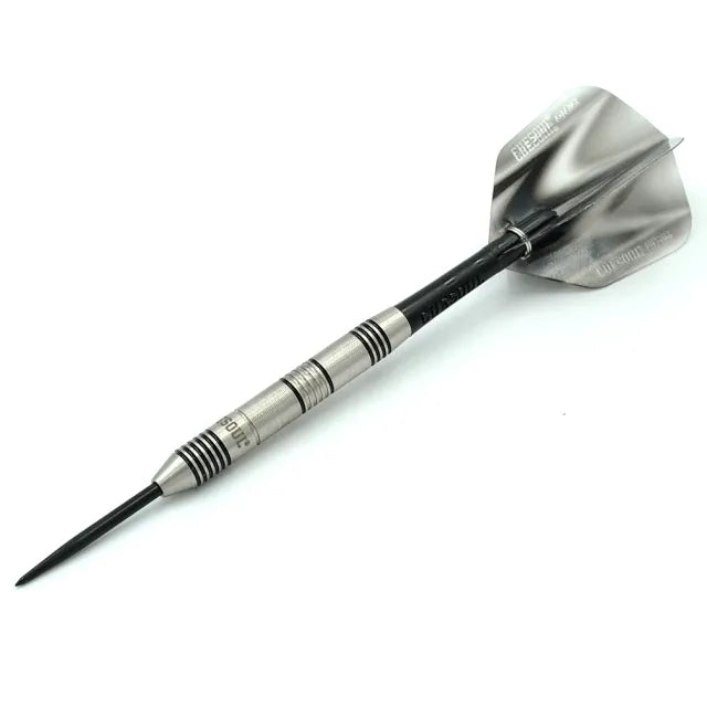 CUESOUL Glory 26 gram Black Lines & Black Shaft 85% Tungsten Steel Tip Dart Set