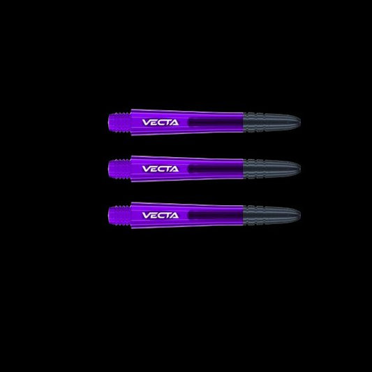 Winmau Vecta Purple & Black Medium Shafts