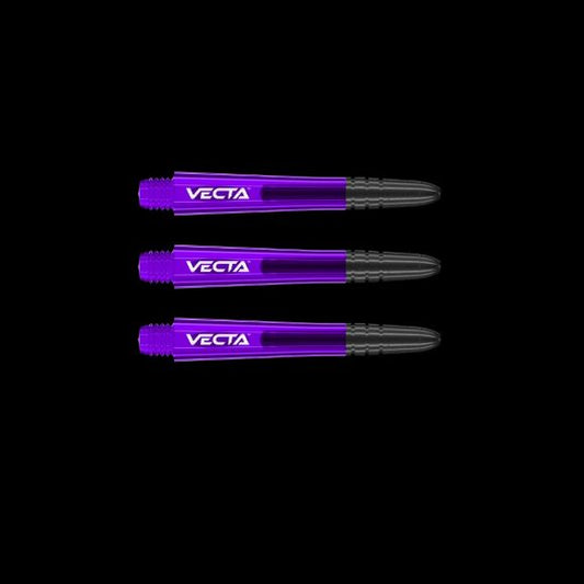 Winmau Vecta Purple & Black Intermediate Shafts