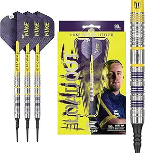 Target Luke Littler Loadout Soft Tip Darts 90% Tungsten 19g