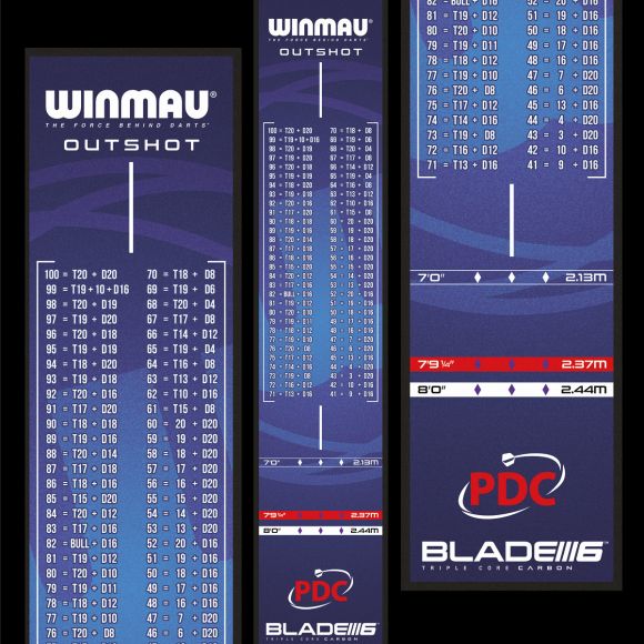 Winmau Outshot Dart Mat Soft Feel