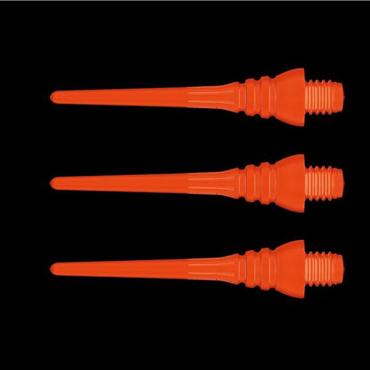 Winmau Triton Softip Points - Neon Orange - Pack of 50